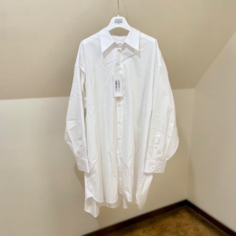 新品 maison margiela 2020ss over size long shirt S