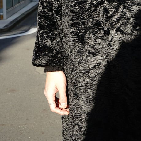 EMPORIO ARMANI velvet coat