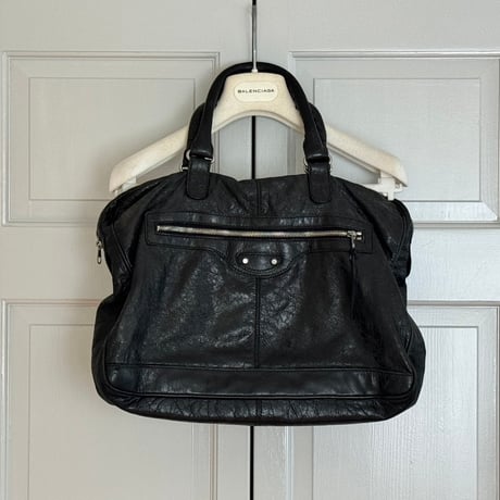 balenciaga leather tote bag