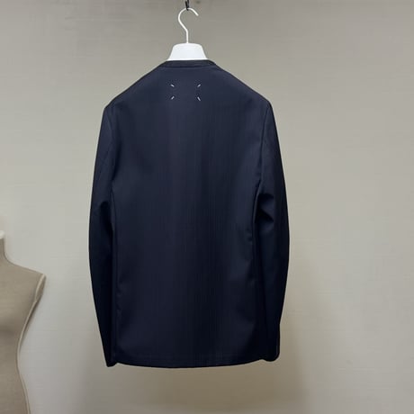 maison margiela collar less jacket