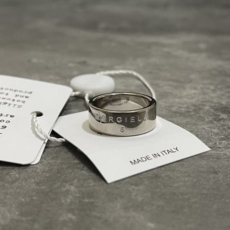 新品 mm6 maison margiela 2021aw logo ring