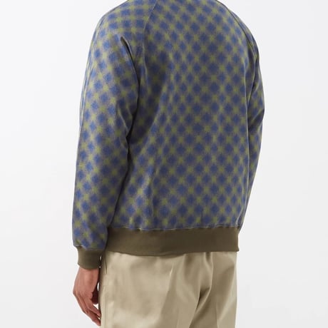 新品 needles 2022aw jacquard track jacket green L
