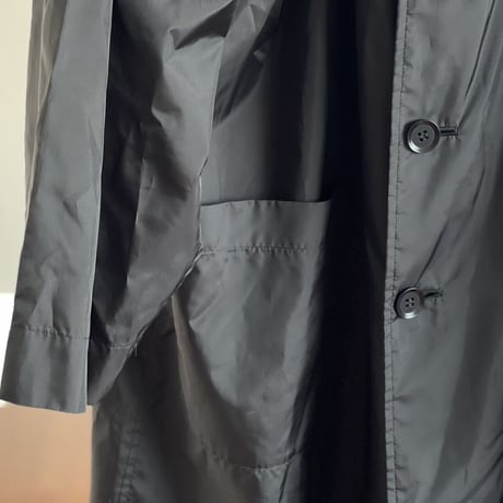 新品 ground y yohji yamamoto nylon long coat