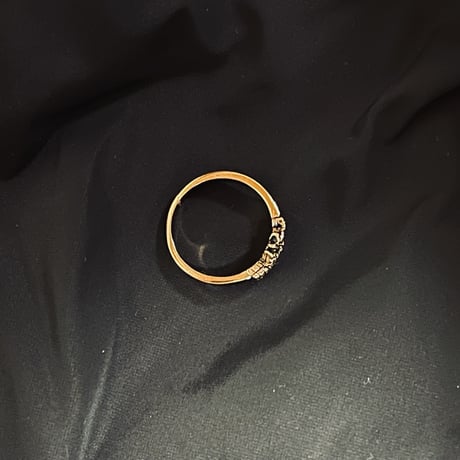 新品 saintlaurent 2021ss ring "c"