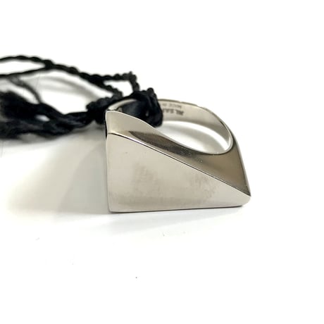 新品 jilsander 2019aw ring 13号 silver