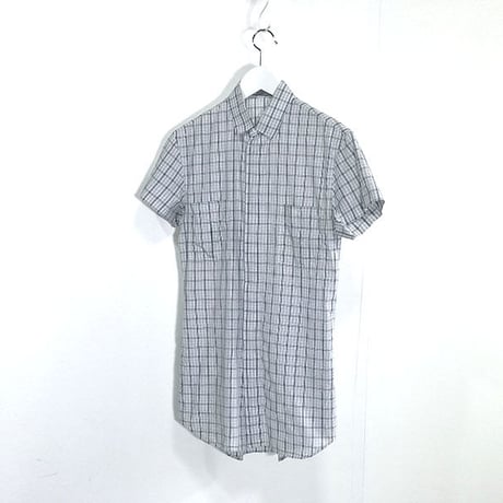 未使用 diorhomme check shirt
