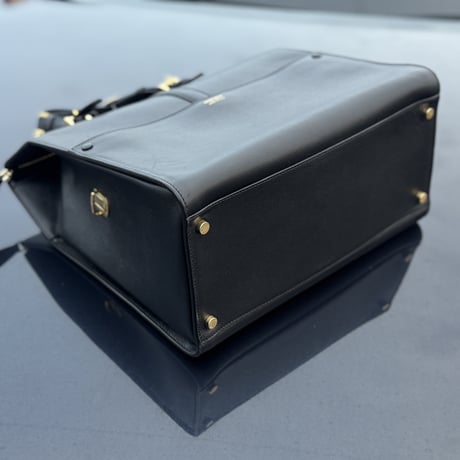 giorgio armani leather bag