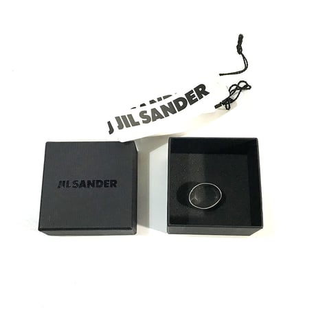 新品 jilsander 2019aw curve silver ring