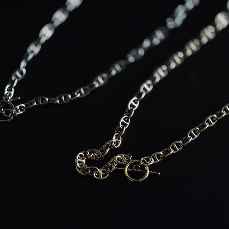 price down !!!!【import factory sample】anchor chain necklace gold