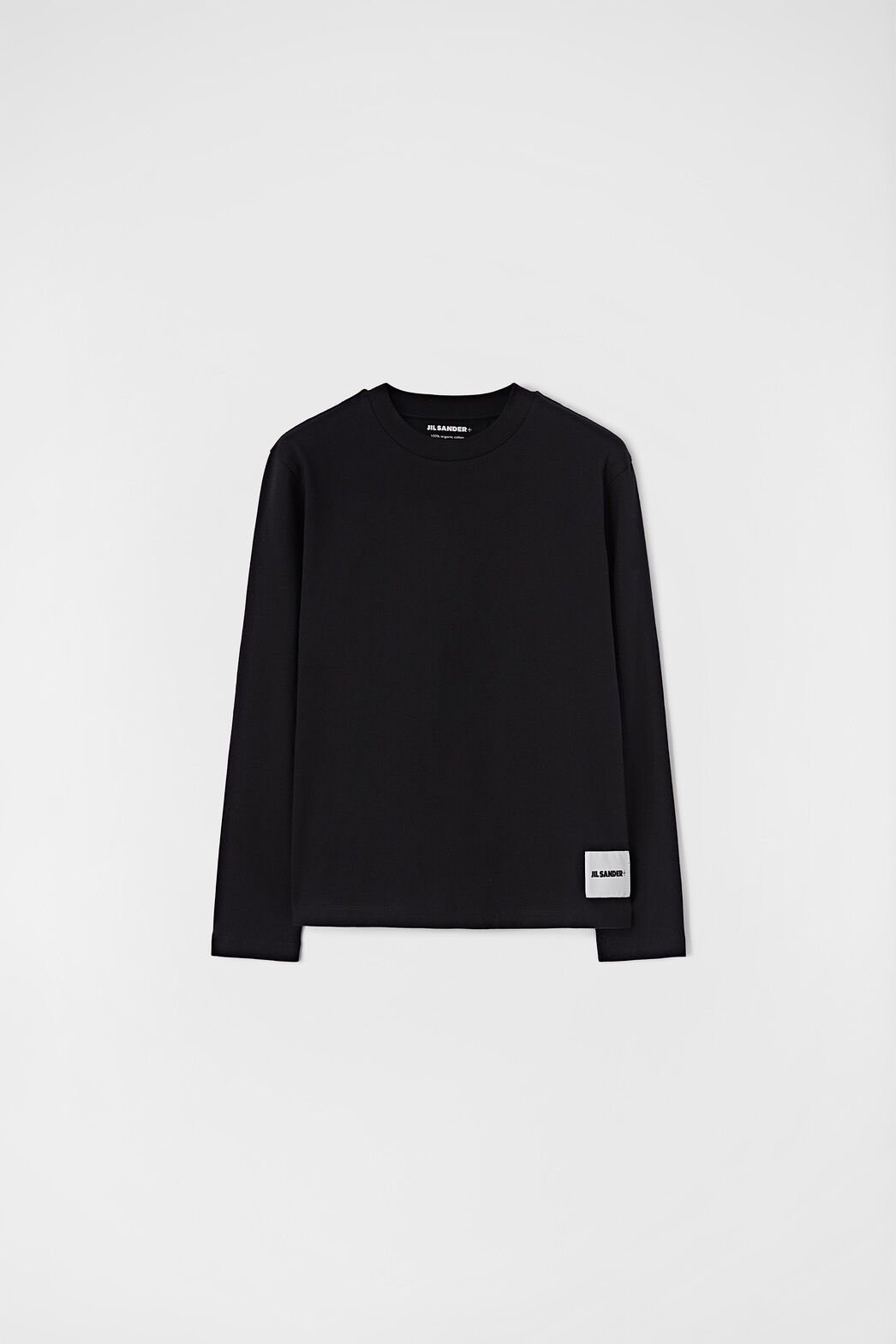 新品 jilsander + 2023aw logo tops black ｜七分・長袖カットソー