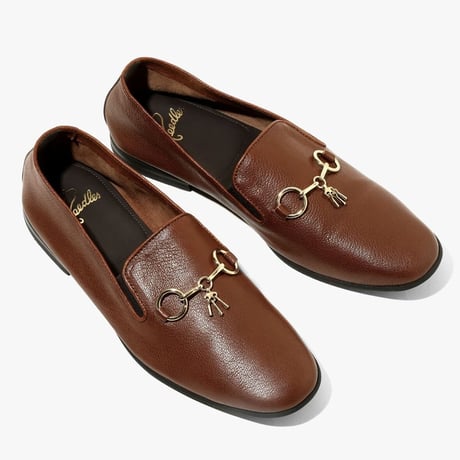 新品 needles 2023ss leather tassel loafer brown