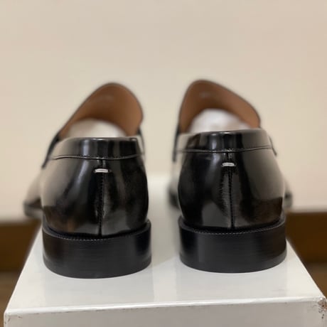新品 maison margiela 2020aw tabi leather loafer 43