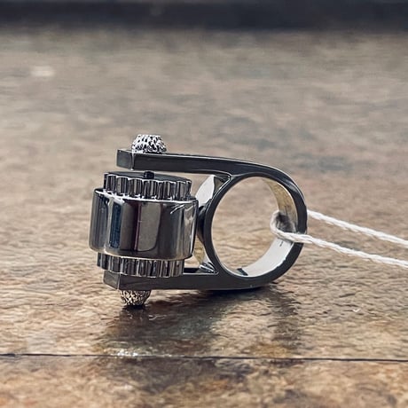 新品 balenciaga 2020ss ring silver 14号