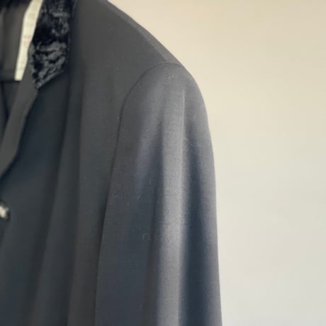 新品 gianni versace long coat set up suit 48