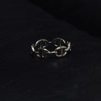 factory sample silver 925 chain ring 16号