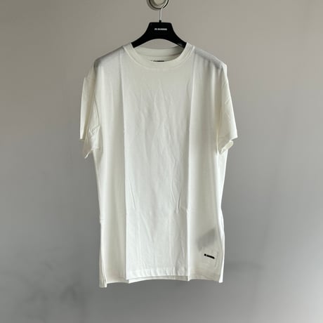 新品 jilsander + logo tops white M