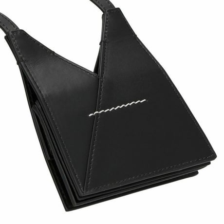 新品 mm6 japanese 6 leather shoulder bag