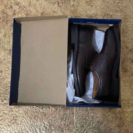 新品 polo ralph lauren 2021aw wing tip dress shose brown 43