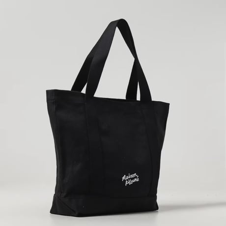 新品 maison kitsune 2025 fox head tote bag