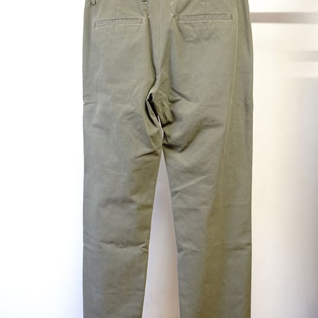 新品 maison margiela gabardine trousers 52