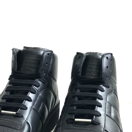 新品 maison margiela high cut sneakers black 42
