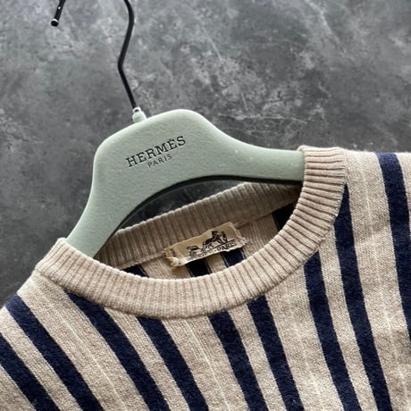 hermes stripe knit