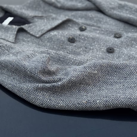 driesvannoten tweed double coat