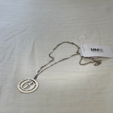 新品 mm6 maison margiela 2019aw necklace silver