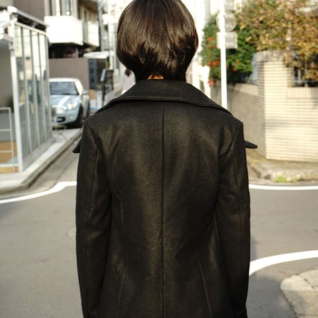 sample "変形" short coat