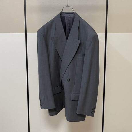 setup suit + hermes necktie #6