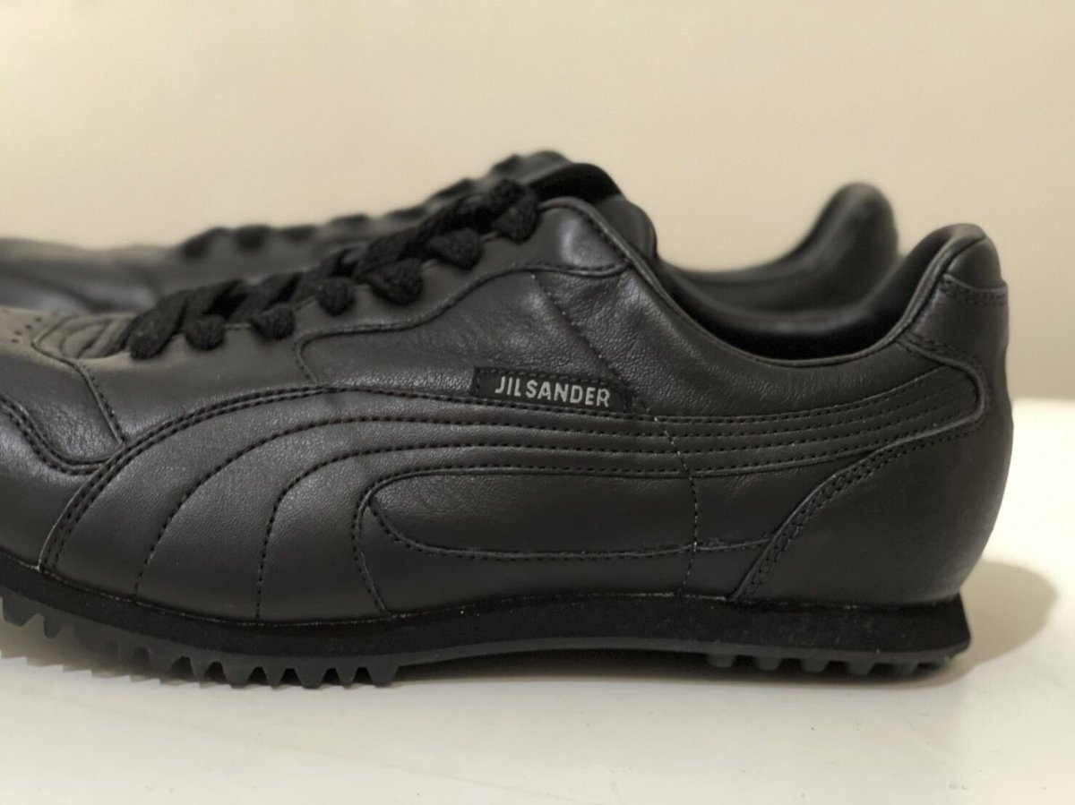 JIL SANDER × PUMA コラボスニーカー　ブラック　25 JIL SANDER × PUMA コラボスニーカー ブラック 25