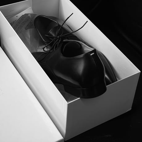 新品 maison margiela 2021ss leather dress shose 41
