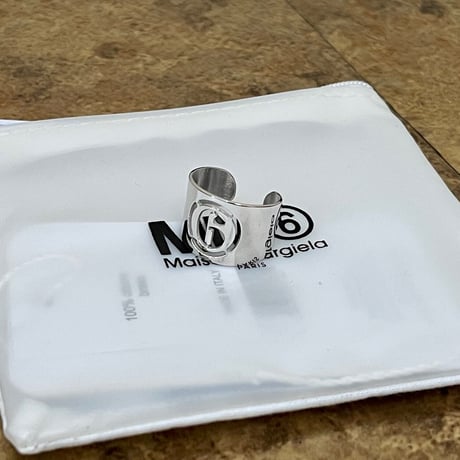 新品 mm6 maison margiela 2019aw ring silver