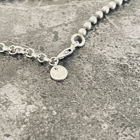 gucci interlocking G silver necklace
