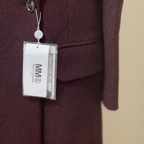 新品 mm6 maison margiela 2018aw double coat 38