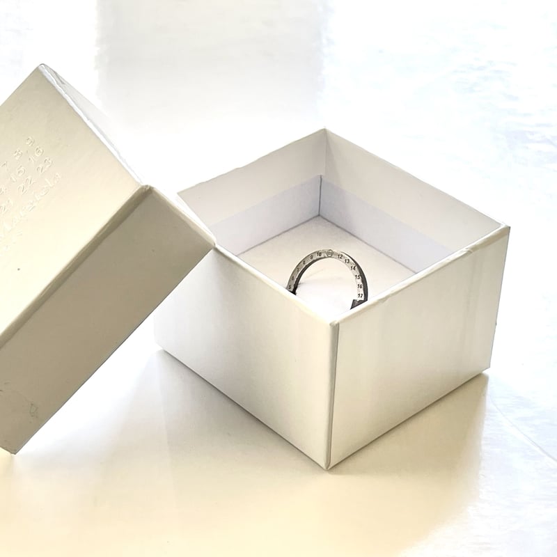 廃盤 Maison Margiela Cut Out Square Ring 廃盤 Maison Margiela Cut Out Square Ring