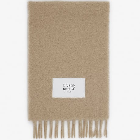 新品 maison kitsune 2024aw baby alpaca muffler