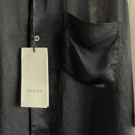 新品 gucci silk shirt 52