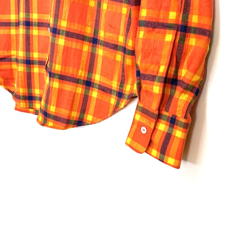 新品 loewe logo check shirt