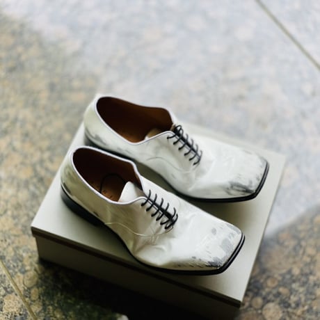 新品 marni 2020aw pointed toe leather shose