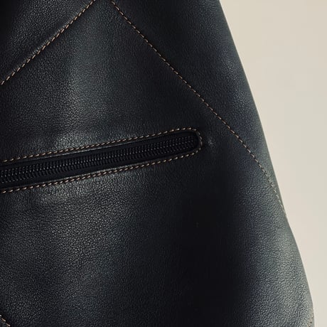 loewe leather bag "anton" black