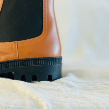 loewe leather side gore boots 41