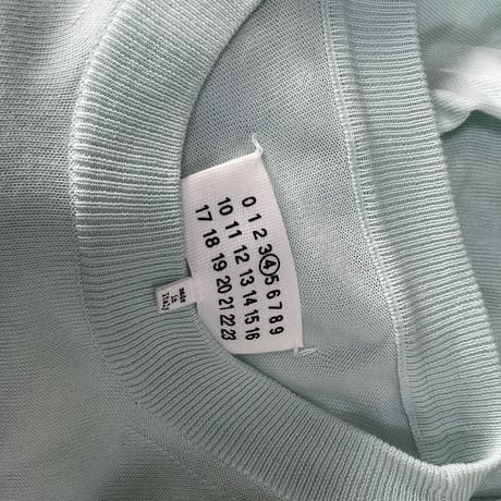 maison margiela 2019ss knit shirt