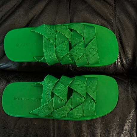 新品 bottega veneta Intrecciato sandals green 41