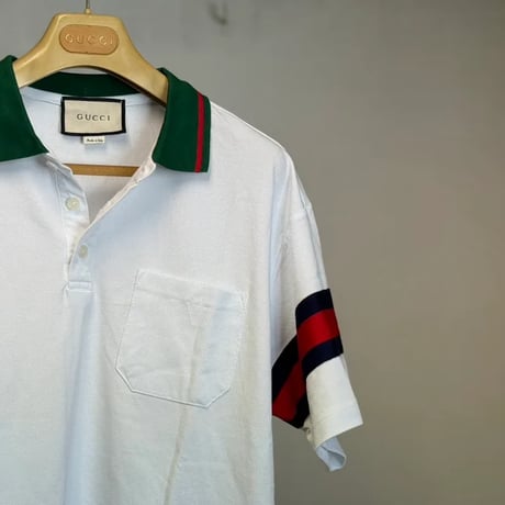 gucci oversized polo shirt