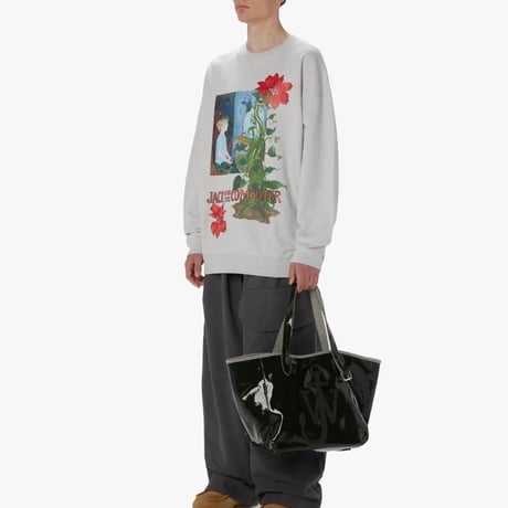 新品 jw anderson 2024aw "Jack and the Computer" sweat L