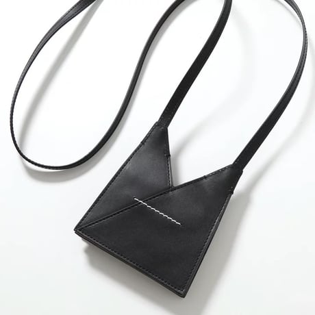 新品 mm6 japanese 6 leather shoulder bag