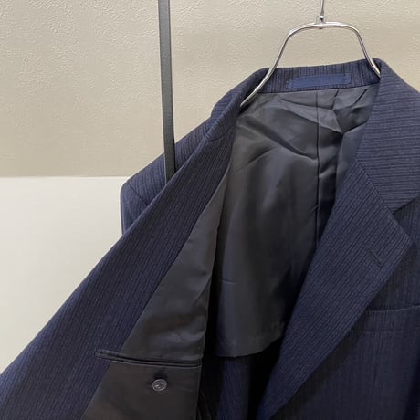 setup suit + hermes necktie #17