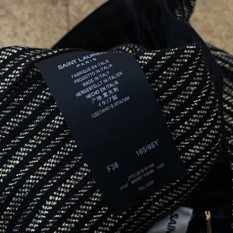 新品 saintlaurent 2019ss eazy pants