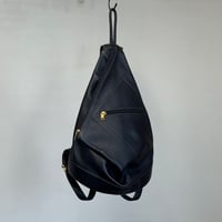 loewe leather bag "anton" black